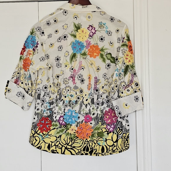 Pong Poco Ltd 3/4 sleeve top - Picture 4 of 4